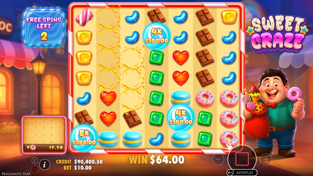 Sweet Craze - Free Spins